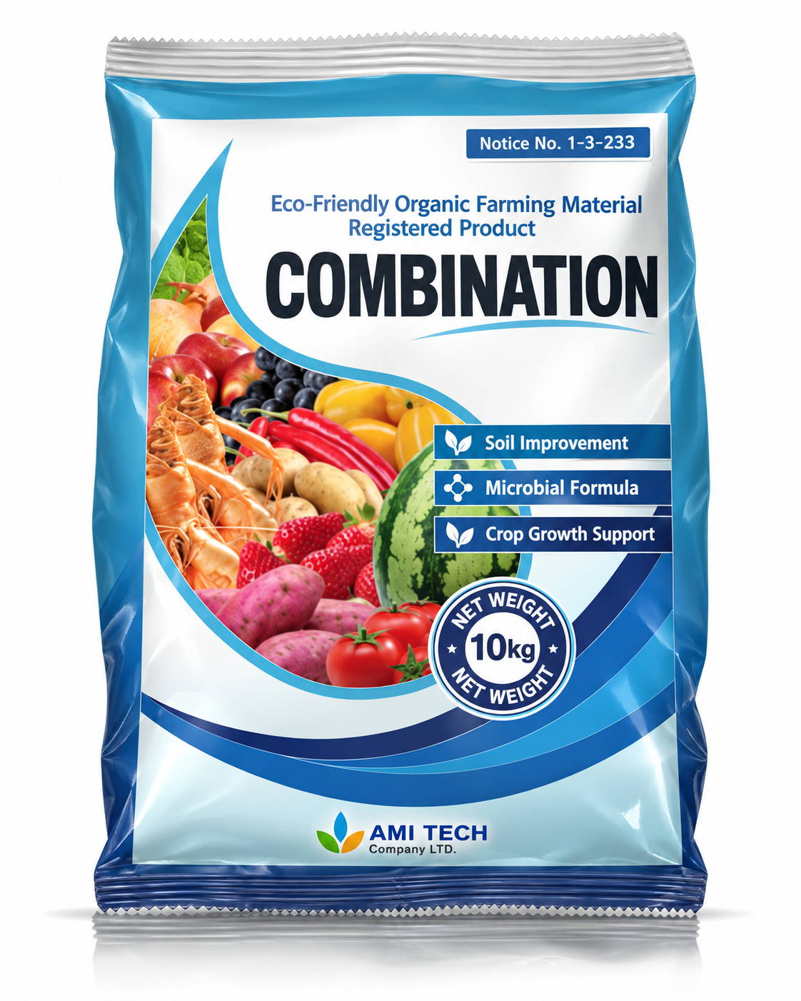 AMITECH Combination 10 kg organic fertilizer bag