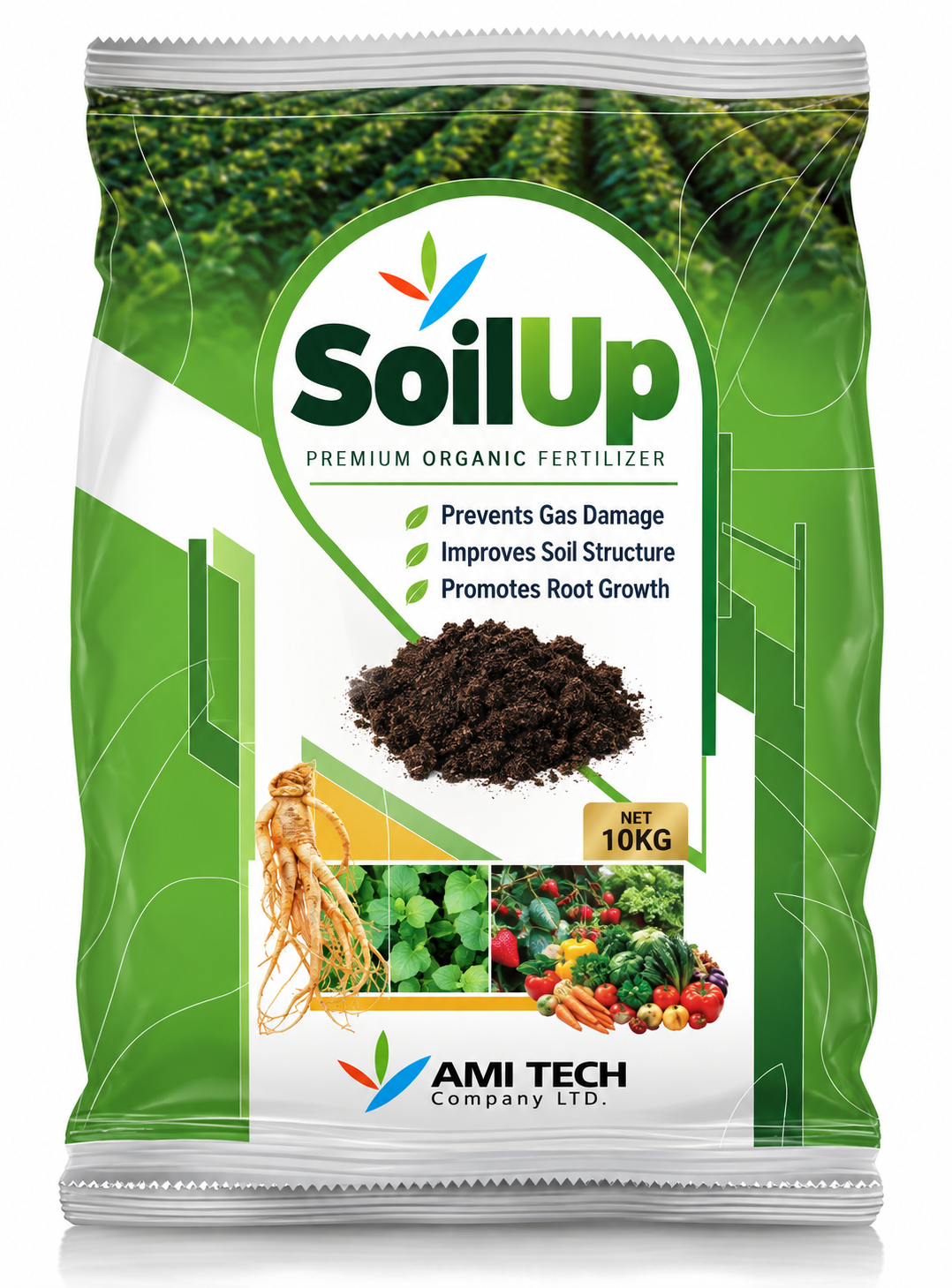 AMITECH SoilUp 10 kg fertilizer bag