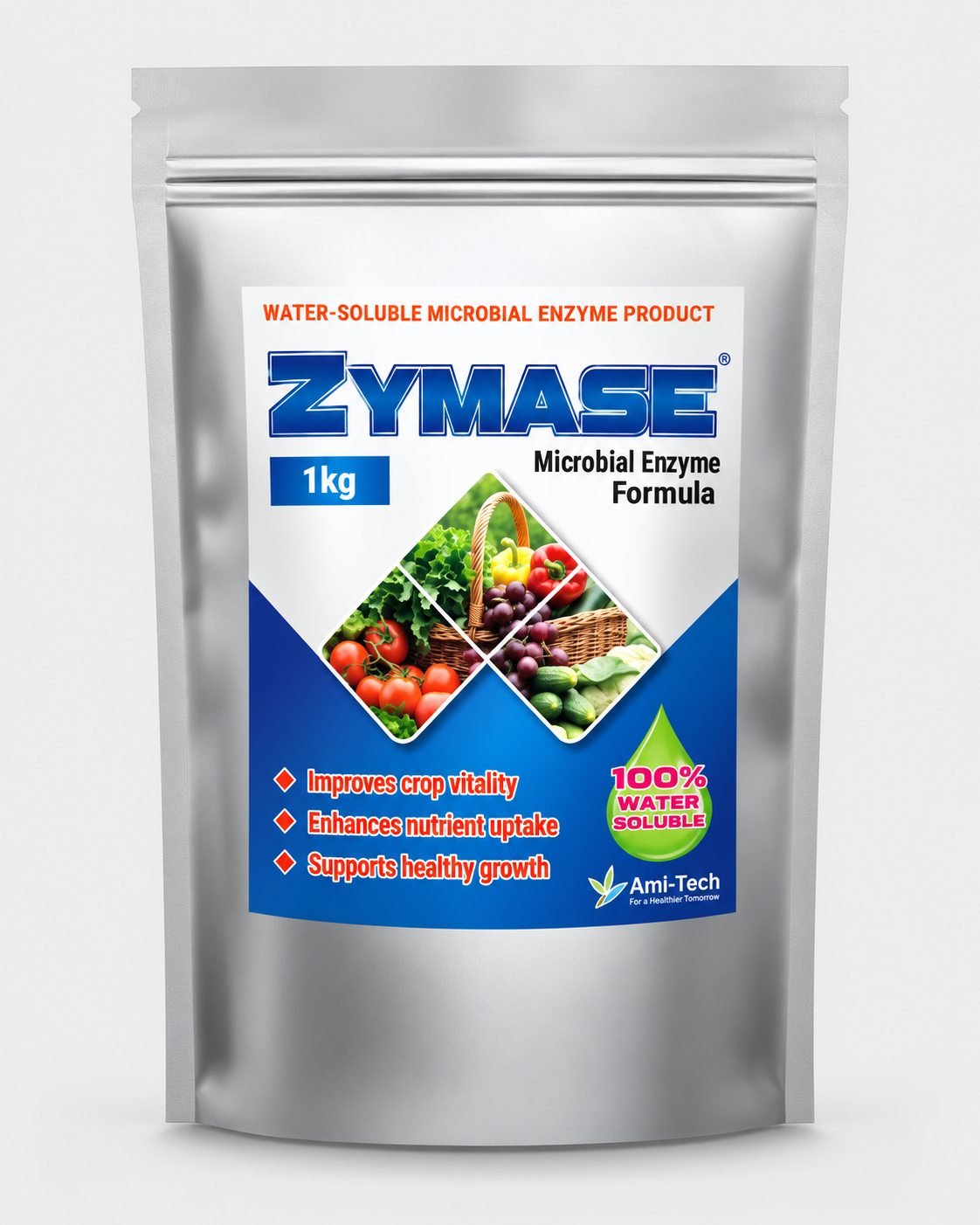 AMITECH Zymase 1 kg product pouch